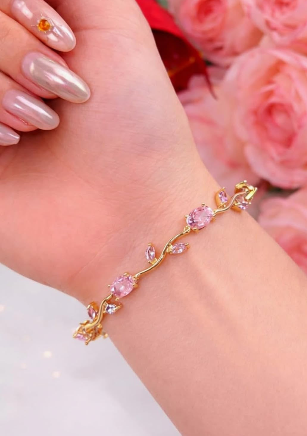 Tulip Bracelet for Women in Pakistan | Elegant Floral Jewelry