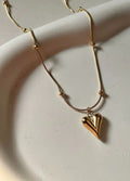 Elegant Heart Pendant Necklace