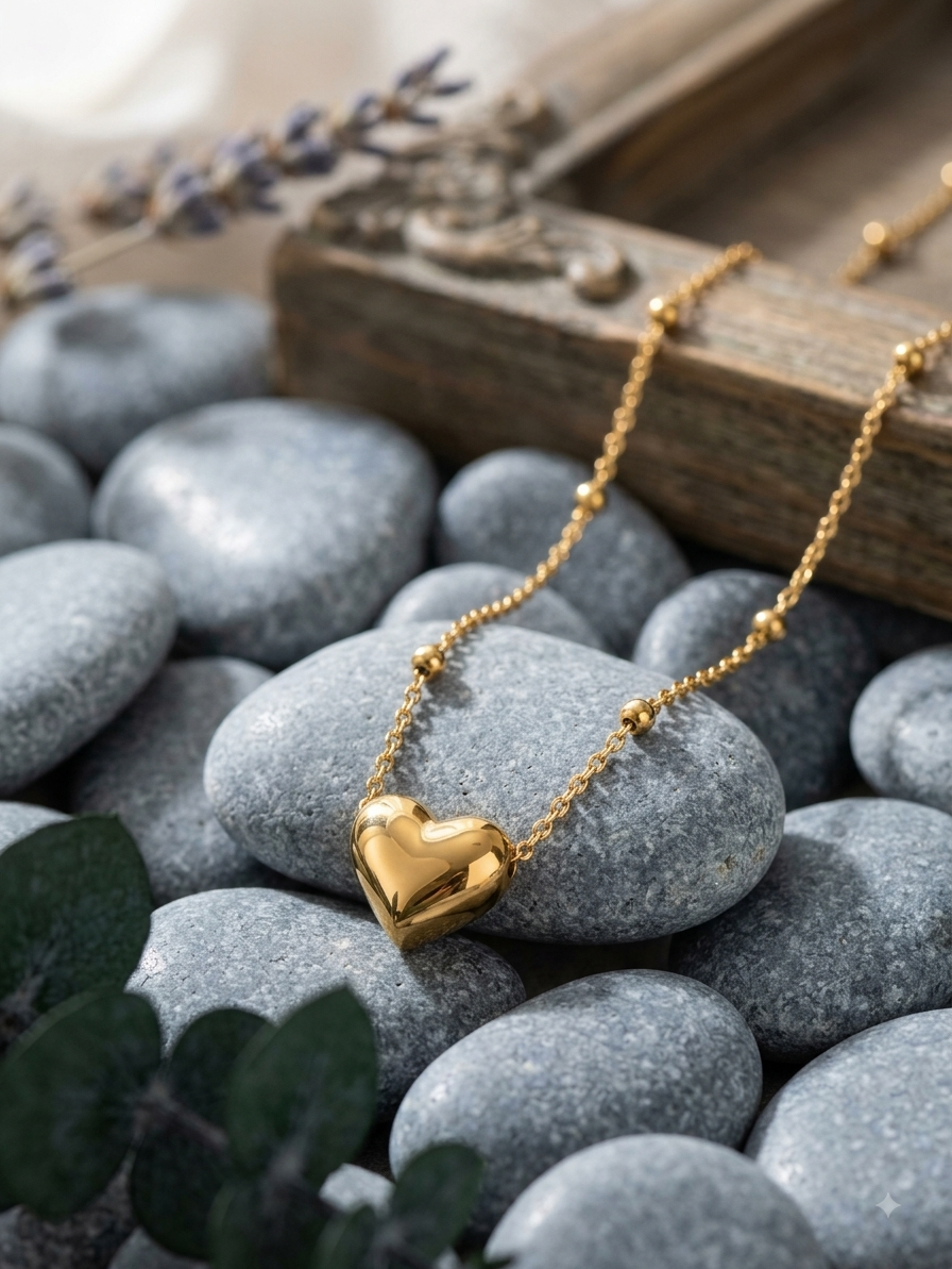 Classic Heart Pendant Necklace