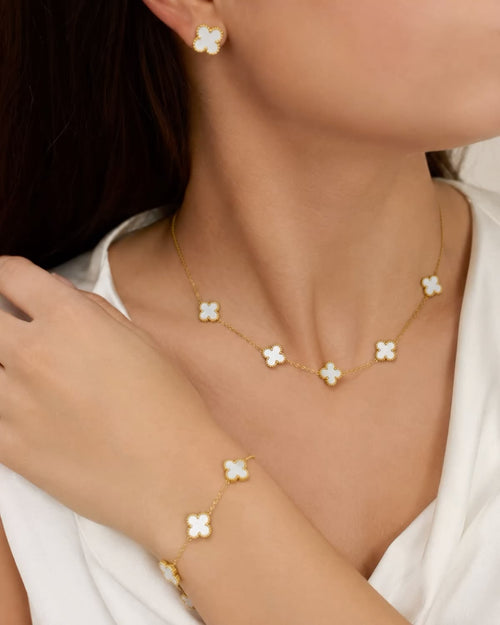 Alhambra Necklace Set for Women in Pakistan | Elegant Jewelry